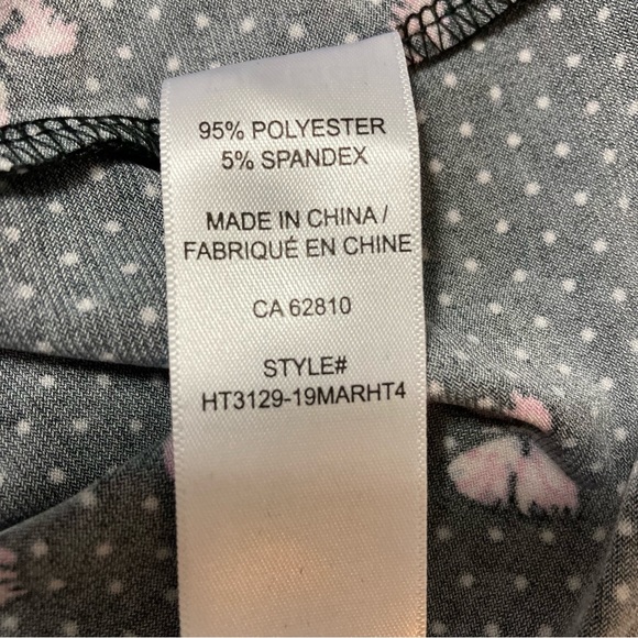 Mandee Size 2X Black Polka Dot Top - Picture 5 of 6